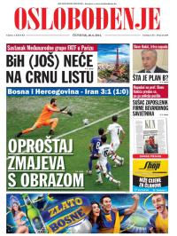 Oslobođenje - broj 24.268, 26. jun 2014.