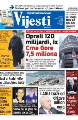 Vijesti - broj 6061, 10. feb 2015.