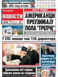 Večernje novosti - broj 1092, 15. nov 2013.