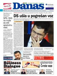 Danas - broj 5650, 19. mar 2013.