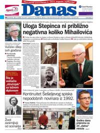 Danas - broj 6877, 28. jul 2016.