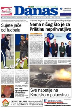 Danas - broj 5659, 28. mar 2013.