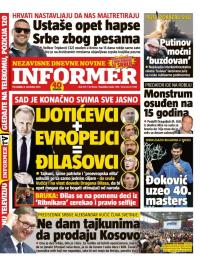 Informer - broj 3517, 6. nov 2023.