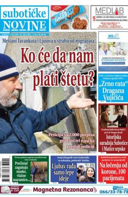 Nove Subotičke novine - broj 208, 12. mar 2021.