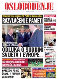 Oslobođenje - broj 24.330, 27. avg 2014.