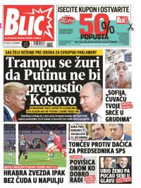 Blic - broj 7828, 29. nov 2018.
