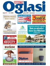 Novosti oglasi - broj 1671, 12. maj 2021.