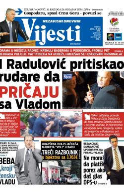 Vijesti - broj 6188, 19. jun 2015.