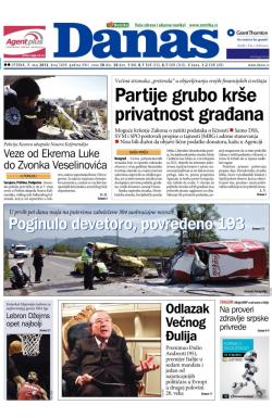 Danas - broj 5699, 7. maj 2013.