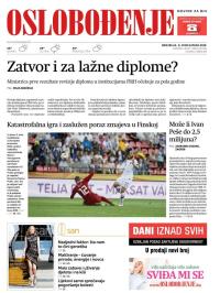 Oslobođenje - broj 26052, 9. jun 2019.