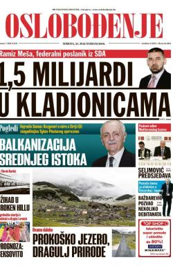 Oslobođenje - broj 24.963, 21. maj 2016.