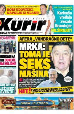 Kurir - broj 592, 28. sep 2015.
