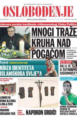 Oslobođenje - broj 24.907, 26. mar 2016.
