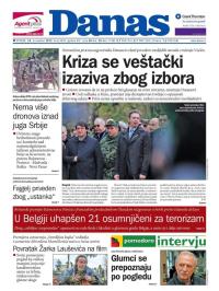Danas - broj 6630, 24. nov 2015.