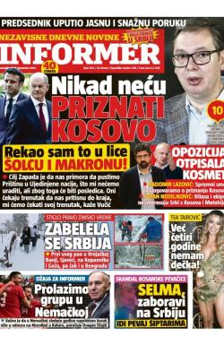 Informer - broj 3535, 27. nov 2023.
