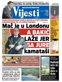 Vijesti - broj 6278, 17. sep 2015.