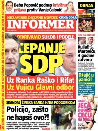 Informer CG - broj 671, 18. jul 2014.