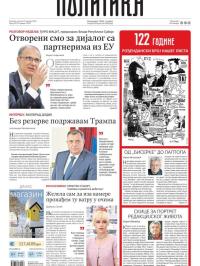 Politika - broj 40278, 25. jan 2026.