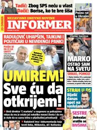 Informer - broj 592, 14. apr 2014.
