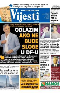 Vijesti - broj 6033, 13. jan 2015.
