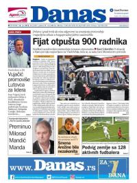 Danas - broj 6835, 16. jun 2016.