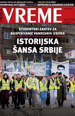 Vreme - broj 1792, 8. maj 2025.