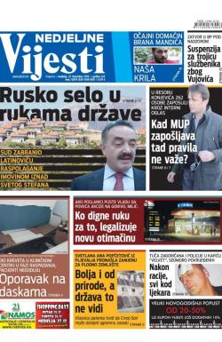 Vijesti - broj 6379, 27. dec 2015.
