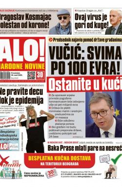 Alo - broj 4343, 30. mar 2020.