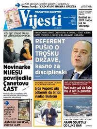 Vijesti - broj 6730, 15. dec 2016.