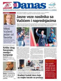 Danas - broj 7199, 15. jun 2017.