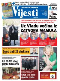 Vijesti - broj 6403, 23. jan 2016.