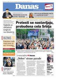 Danas - broj 7896, 13. maj 2019.
