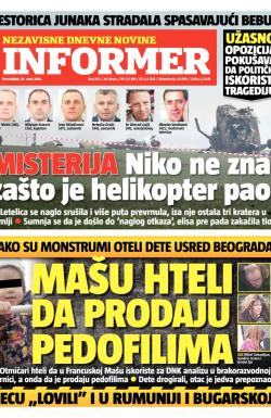 Informer - broj 872, 16. mar 2015.