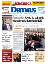 Danas - broj 7417, 19. jan 2018.