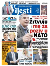 Vijesti - broj 6210, 11. jul 2015.