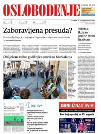 Oslobođenje - broj 25417, 29. avg 2017.