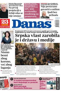 Danas - broj 8328-8329, 18. jul 2020.