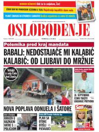 Oslobođenje - broj 24.306, 3. avg 2014.