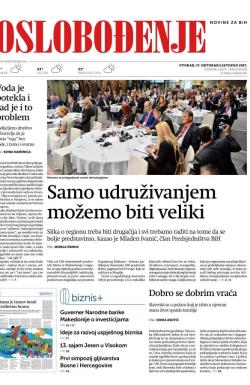 Oslobođenje - broj 25465, 17. okt 2017.