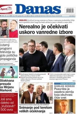 Danas - broj 7849, 27. mar 2019.