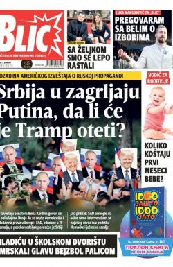 Blic - broj 7512, 13. jan 2018.