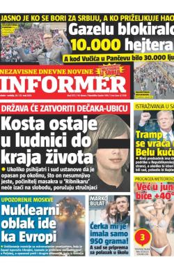 Informer - broj 3372, 20. maj 2023.