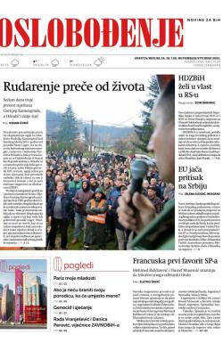 Oslobođenje - broj 27152, 19. nov 2022.