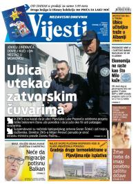Vijesti - broj 6299, 8. okt 2015.