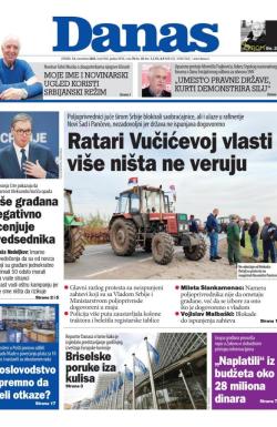 Danas - broj 9458, 14. nov 2023.