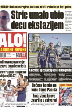 Alo - broj 4139, 5. sep 2019.