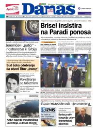 Danas - broj 5621, 18. feb 2013.