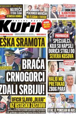 Kurir - broj 1615, 6. avg 2018.