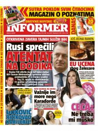 Informer - broj 1596, 25. jul 2017.