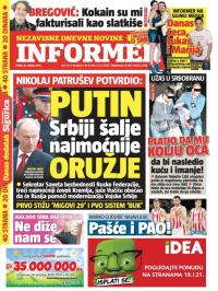 Informer - broj 1371, 28. okt 2016.